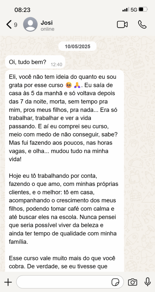 depoimento 07 curso online